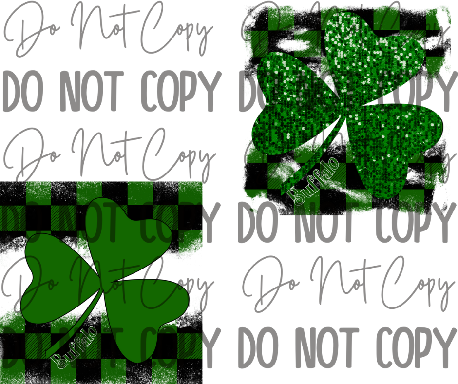 Shamrocks DTF Transfer