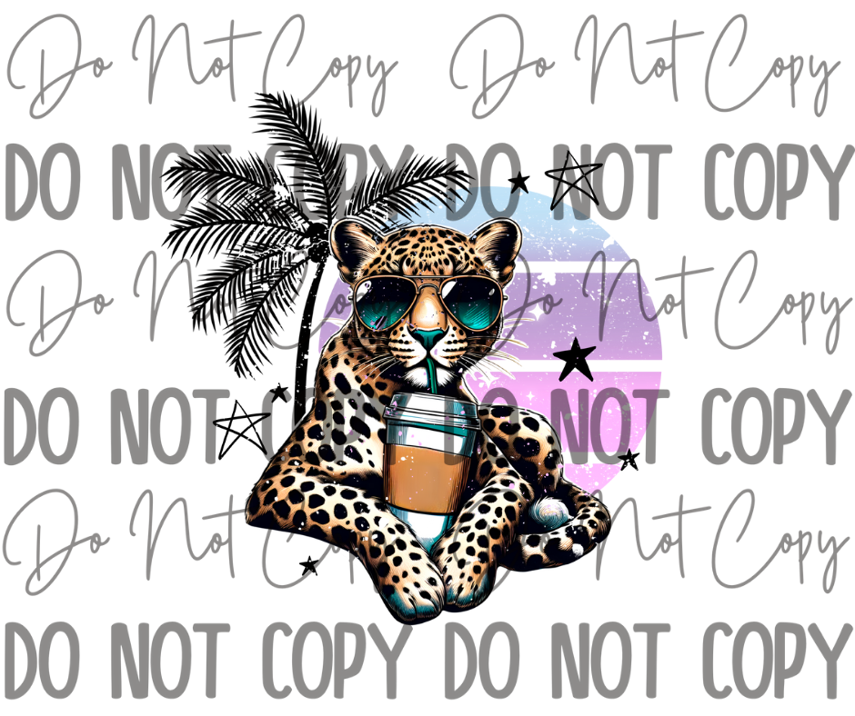 Leopard DTF Transfer