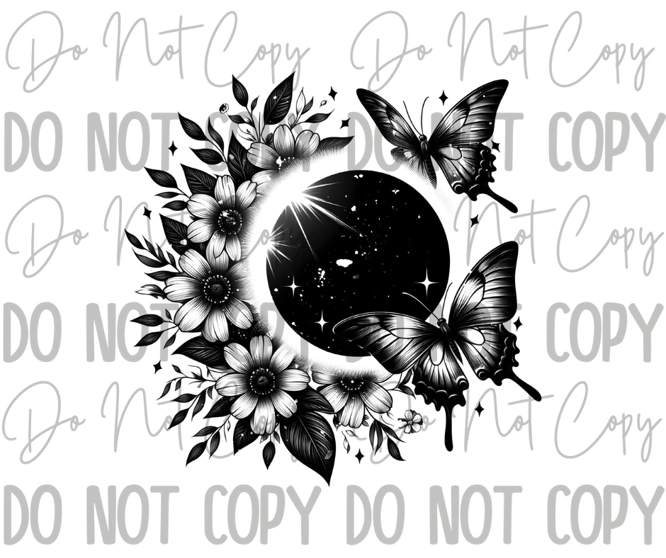 Butterflies DTF Transfer