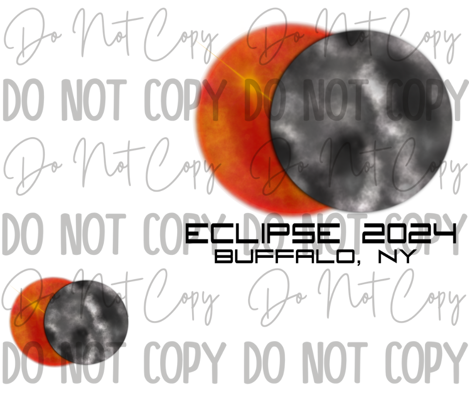 Eclipse 2024 DTF Transfer