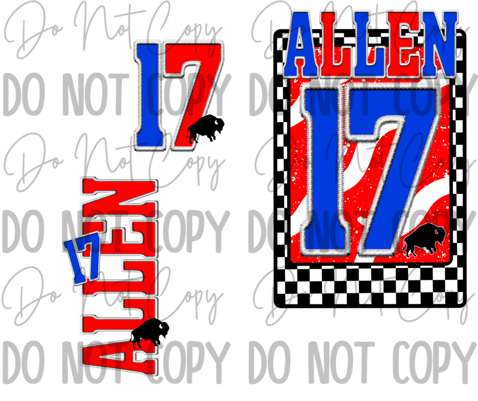 Allen DTF Transfer