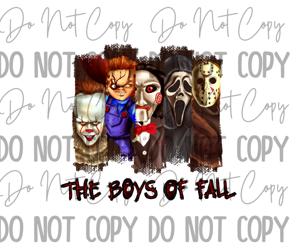 Boys Of Fall DTF Transfer