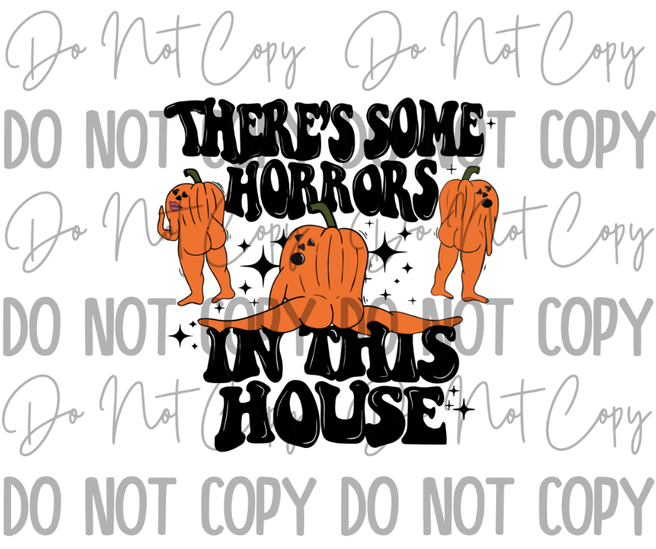 Horrors House DTF Transfer