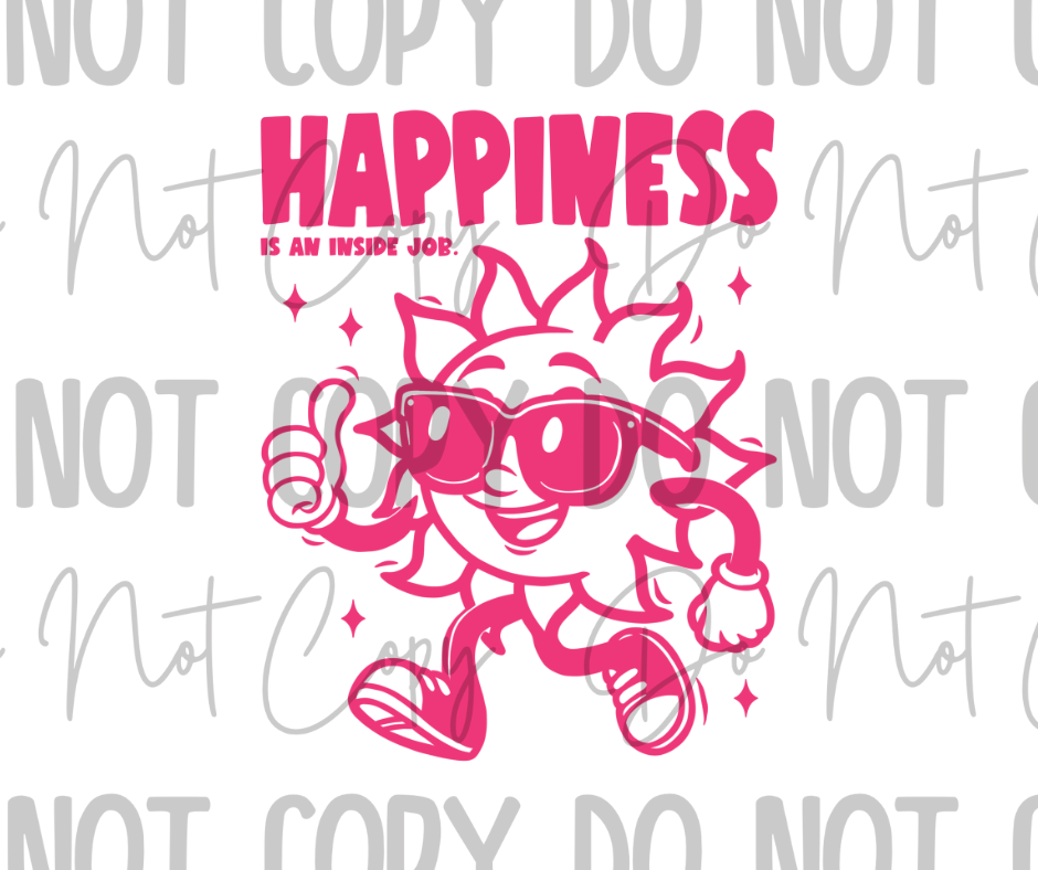 Happiness DTF Transfer