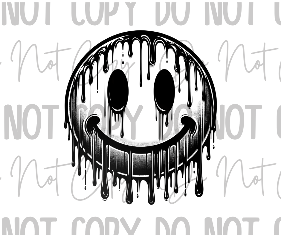 Drip Smile  DTF Transfer