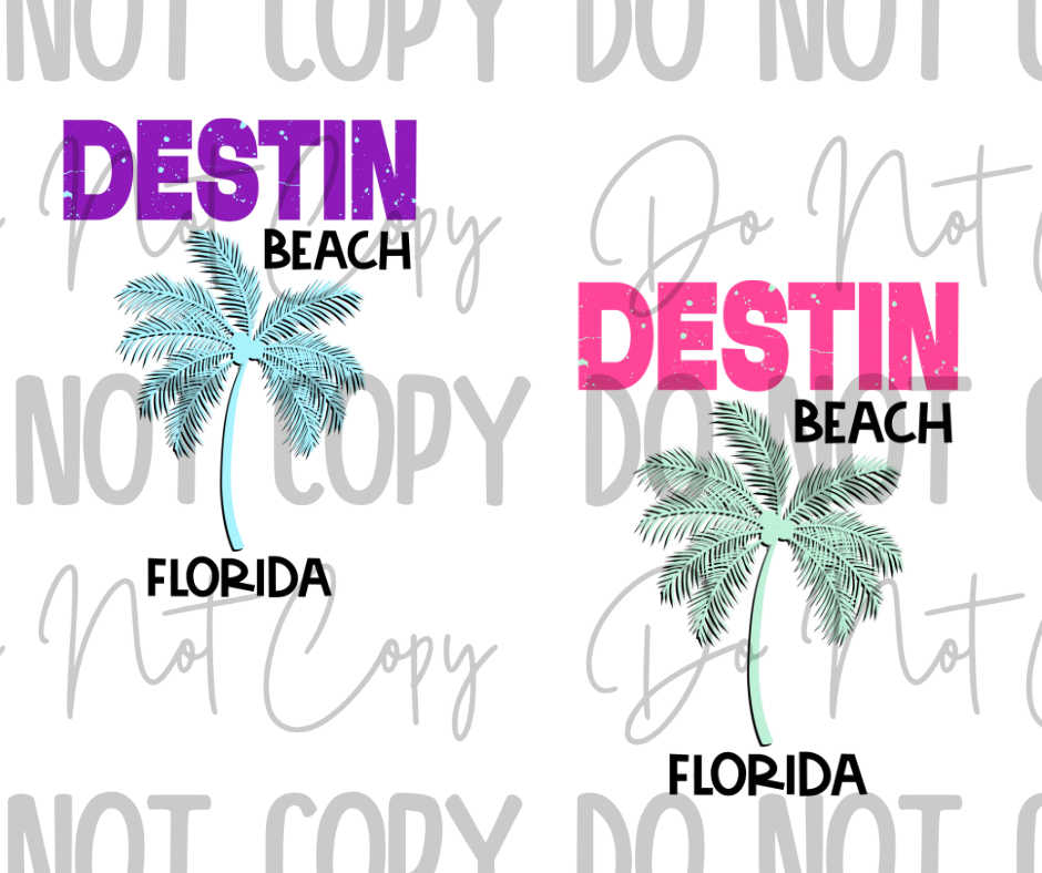 Destin Florida DTF Transfer