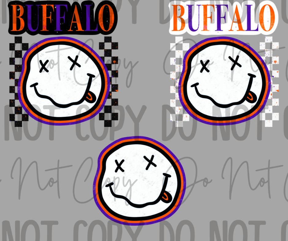 Buffalo Checkered DTF Transfer