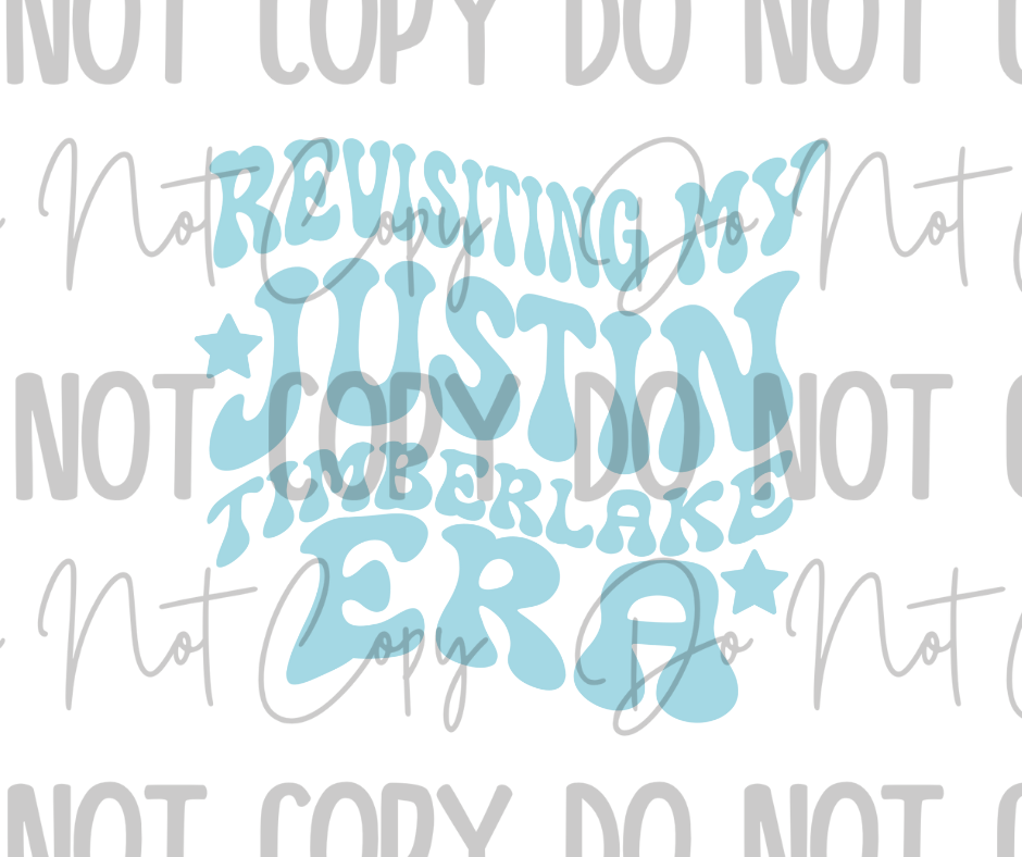 In My JT Era DTF Transfer