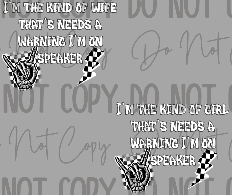 Im The Kind Of DTF Transfer