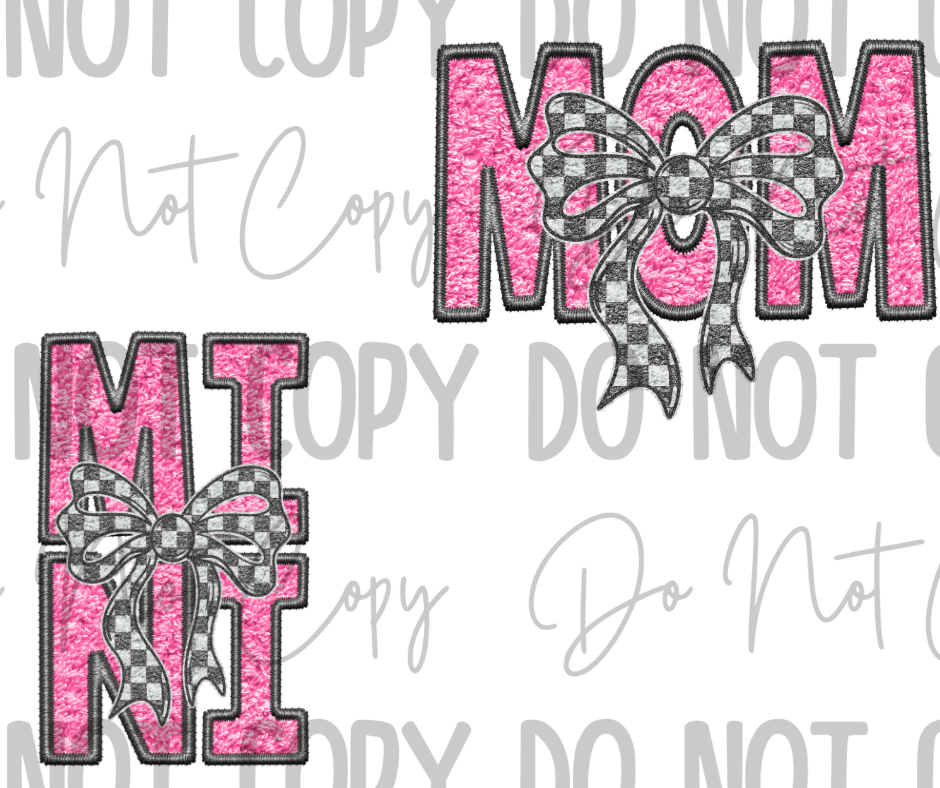 Mama/Mini Is A DTF Transfer