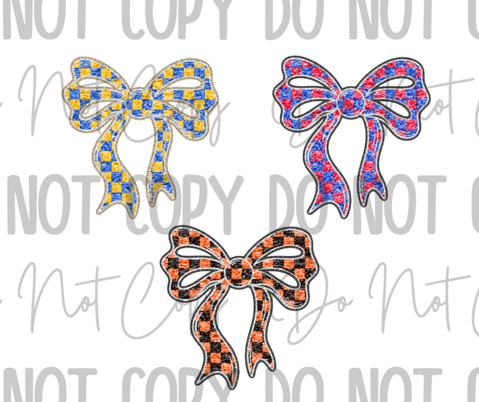 Buffalo Bow DTF Transfer