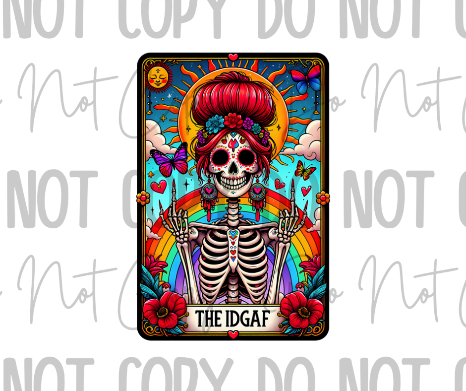 The IDGAF DTF Transfer