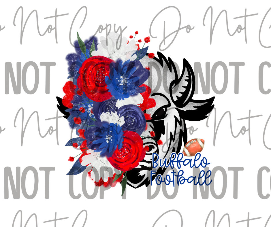 Buffalo Flower DTF Transfer