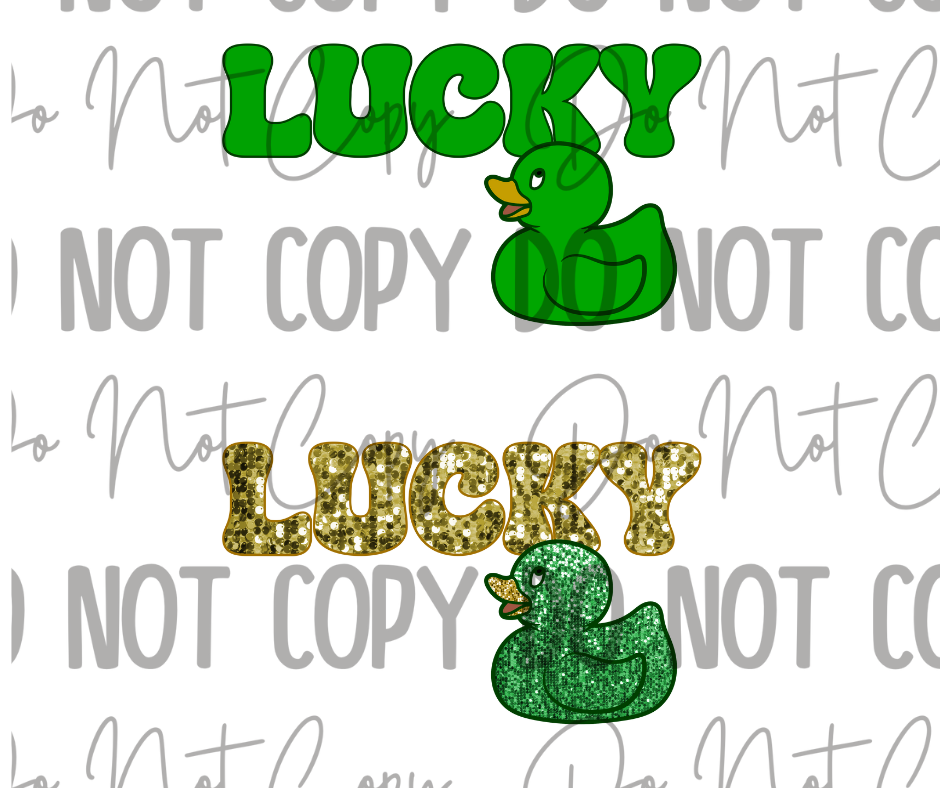 Lucky Duck DTF Transfer