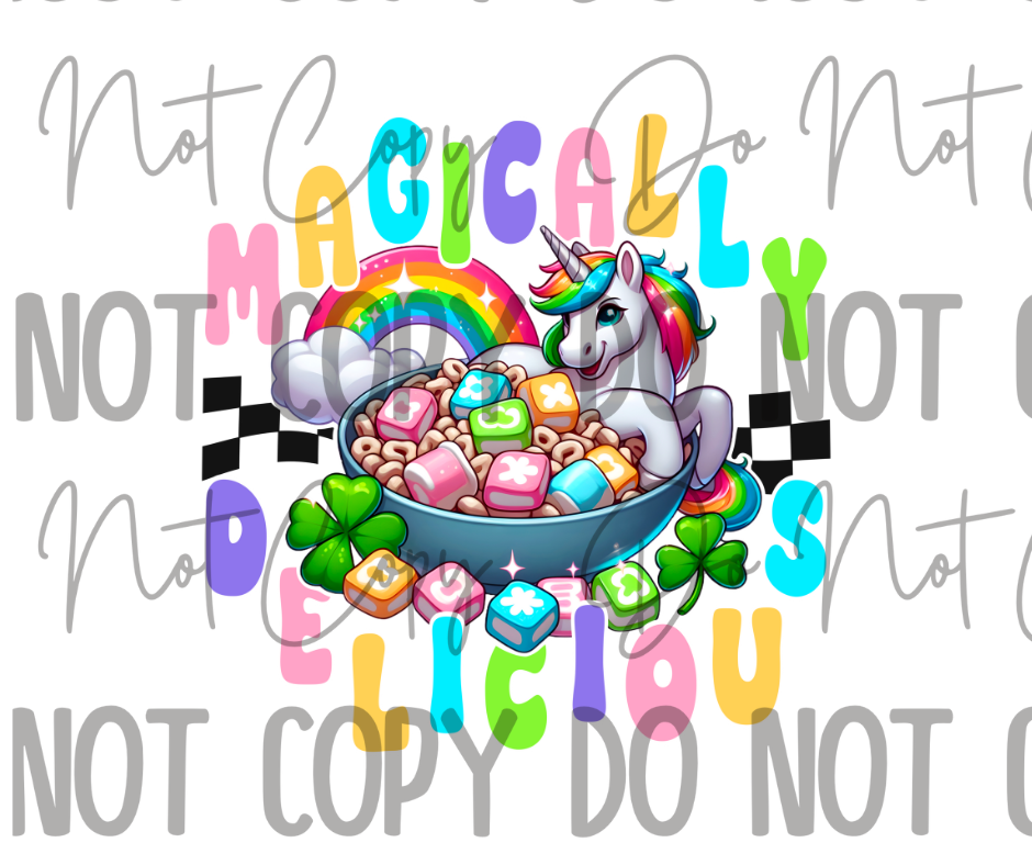 Magically Delicious DTF Transfer