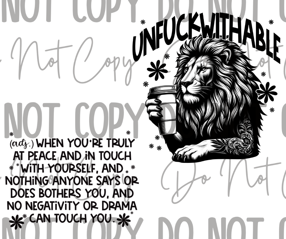 UnF*uckwithable DTF Transfer