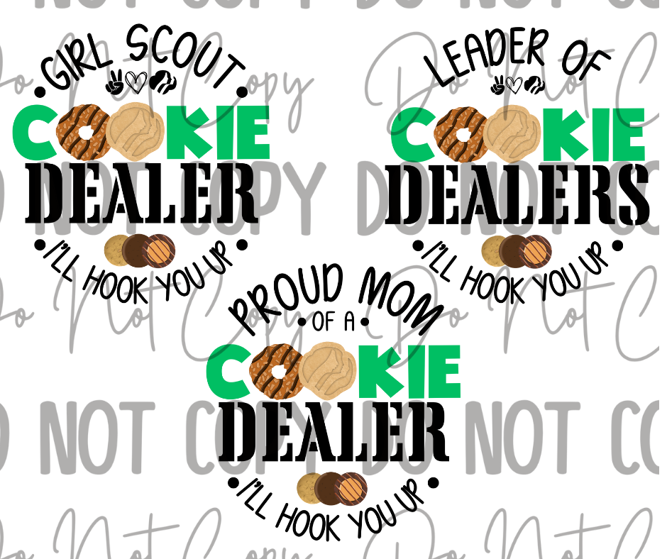 Cookie Dealer DTF Transfer
