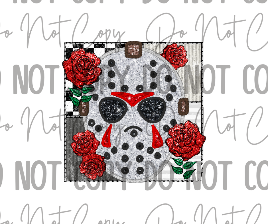 Friday The 13th DTF Transfer