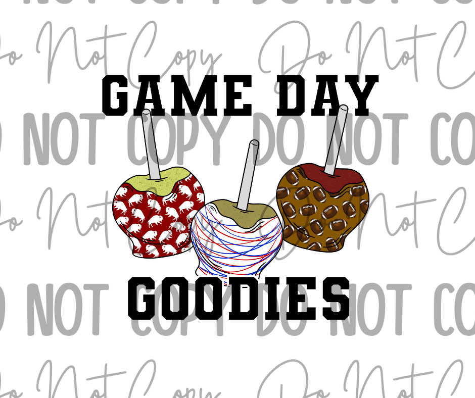 Game Day Goodies DTF Transfer