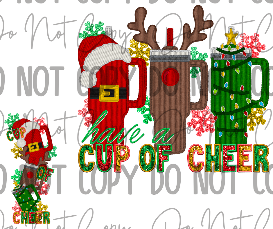 Have A Cup Of Cheer DTF Transfer