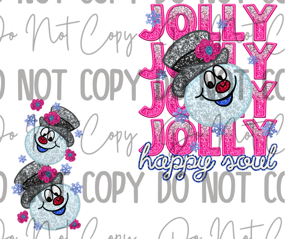 Jolly Happy Soul DTF Transfer