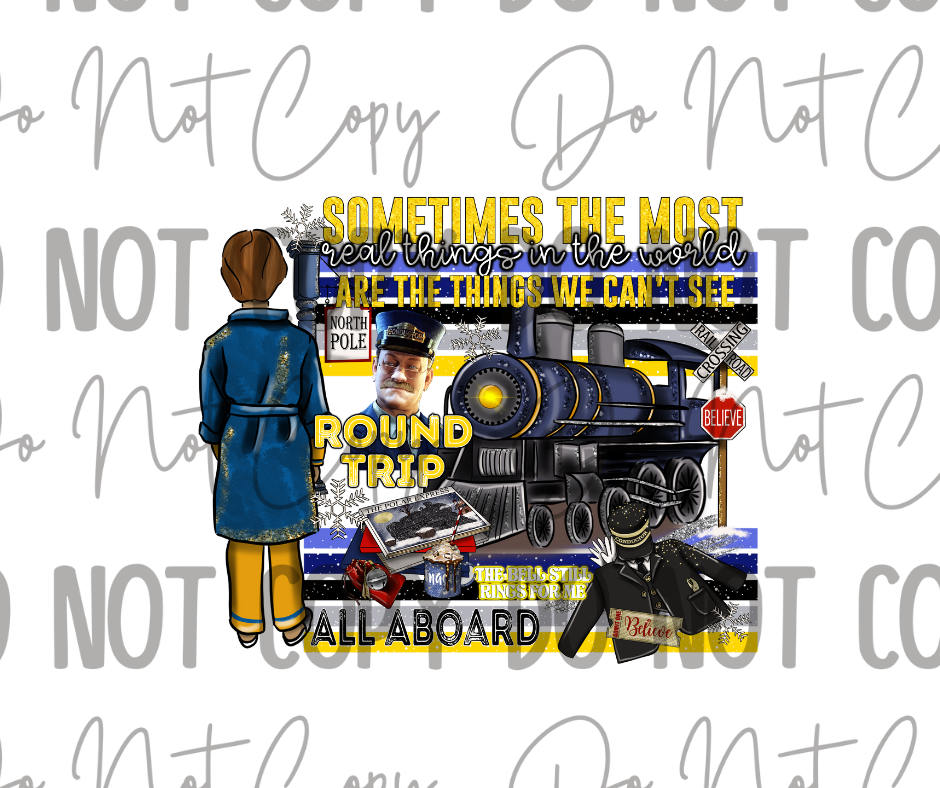 Polar Express DTF Transfer