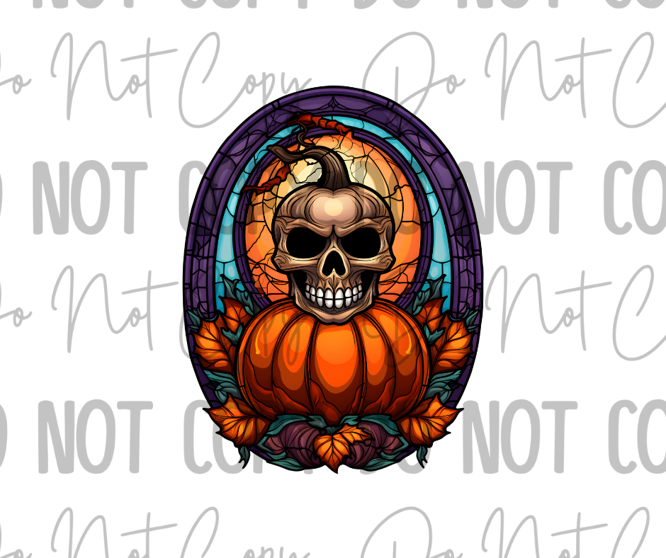 Stain Glass DTF Transfer