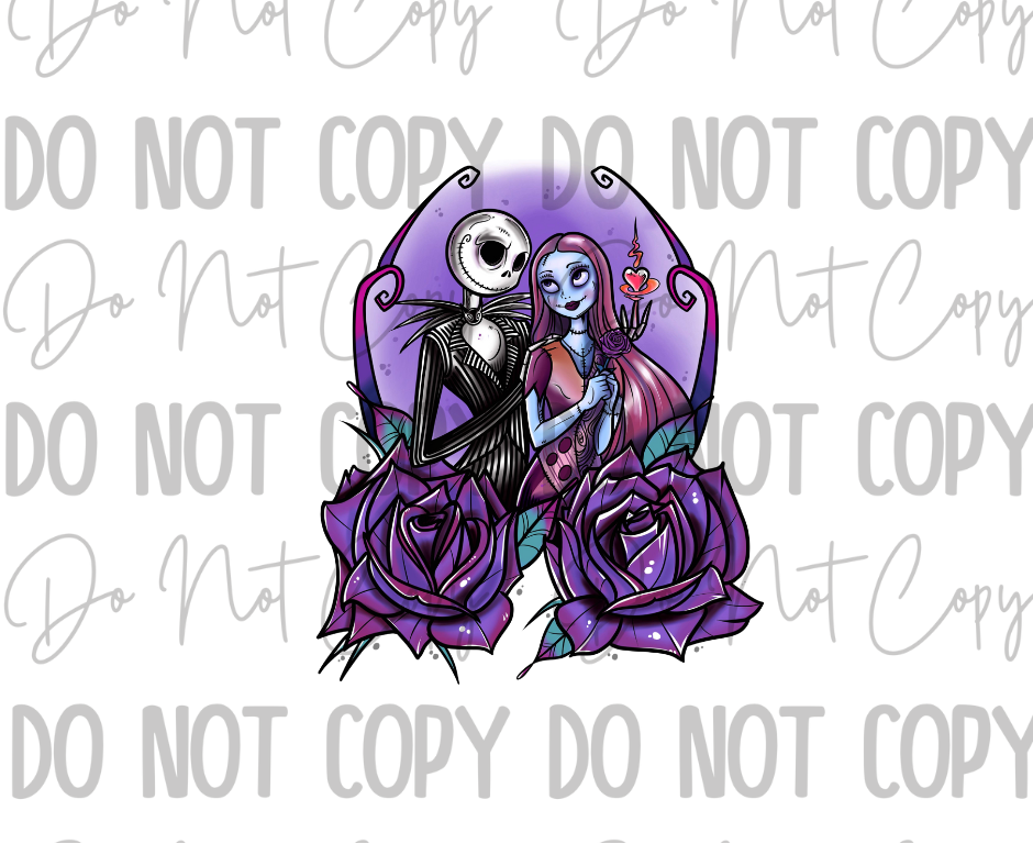 Jack/Sally DTF Transfer