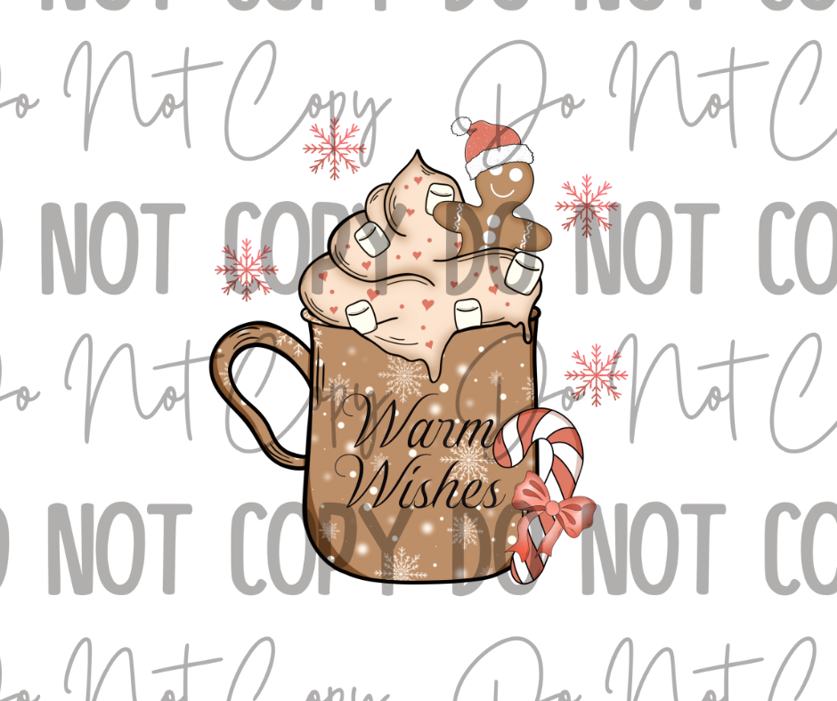Warm Wishes DTF Transfer