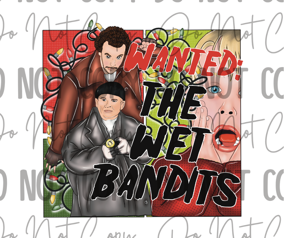 The Wet Bandits DTF Transfer