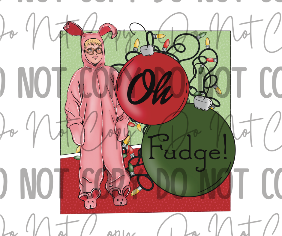Oh Fudge DTF Transfer