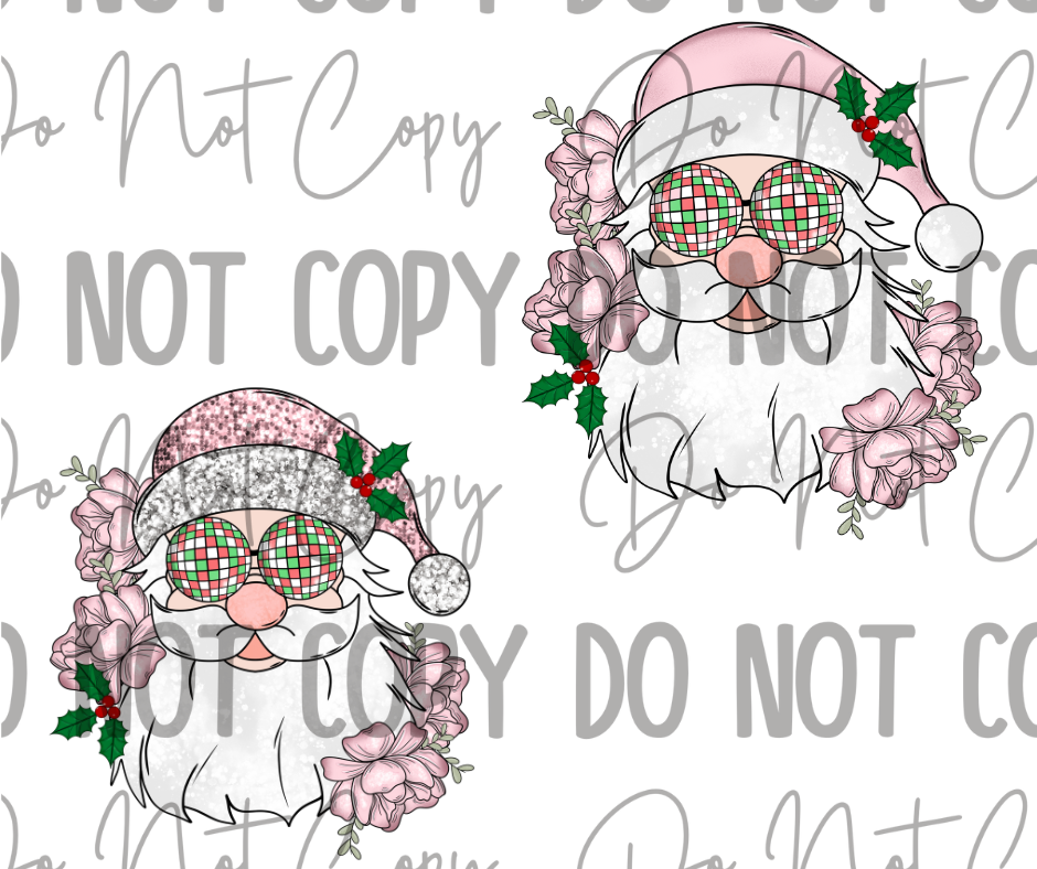 Groovy Santa DTF Transfer