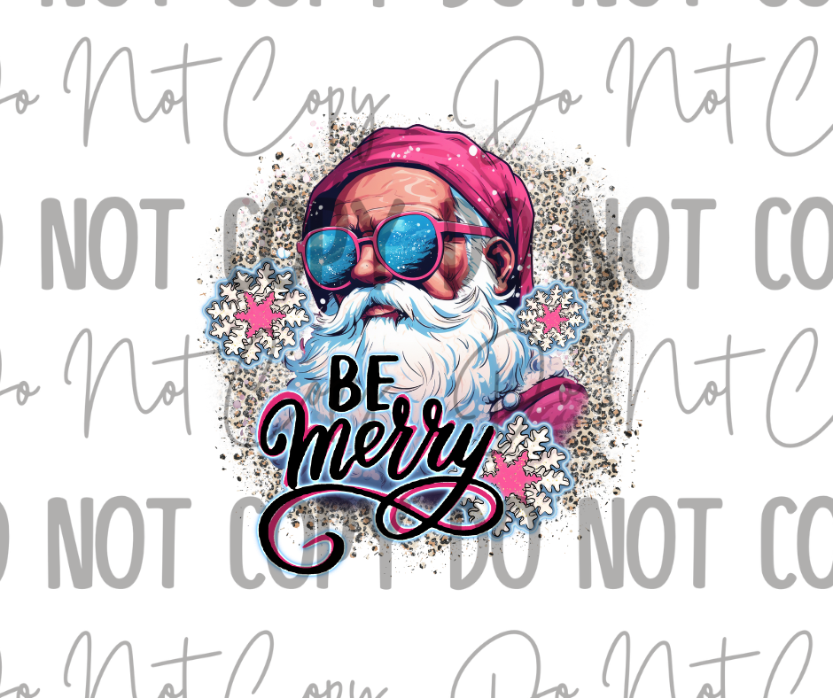 Be Merry DTF Transfer
