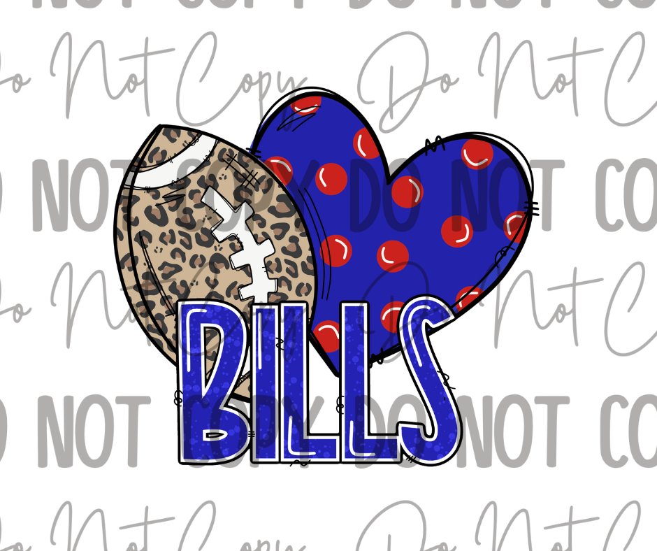 Cheetah Bills DTF Transfer