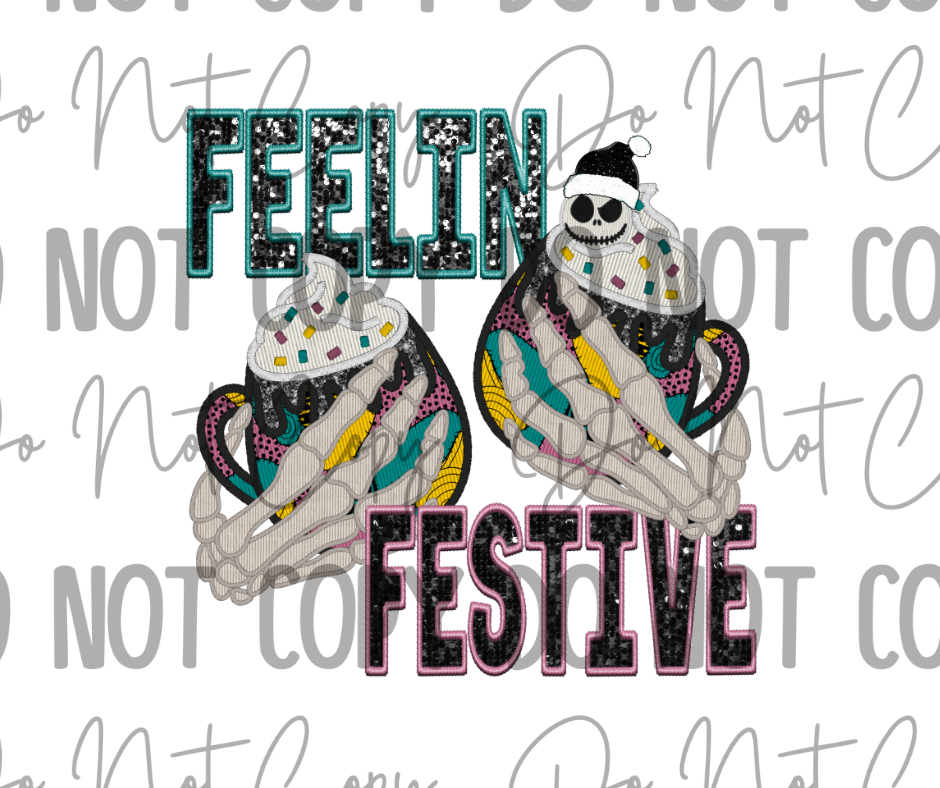 Feeling Festive DTF Transfer