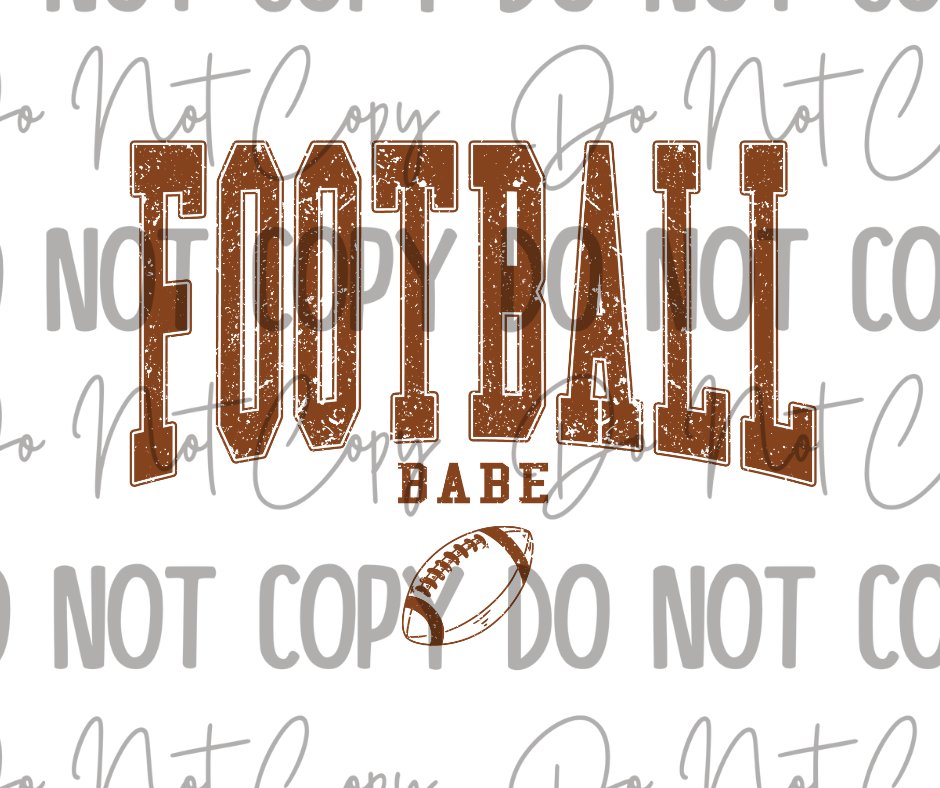 Football Babe DTF Transfer