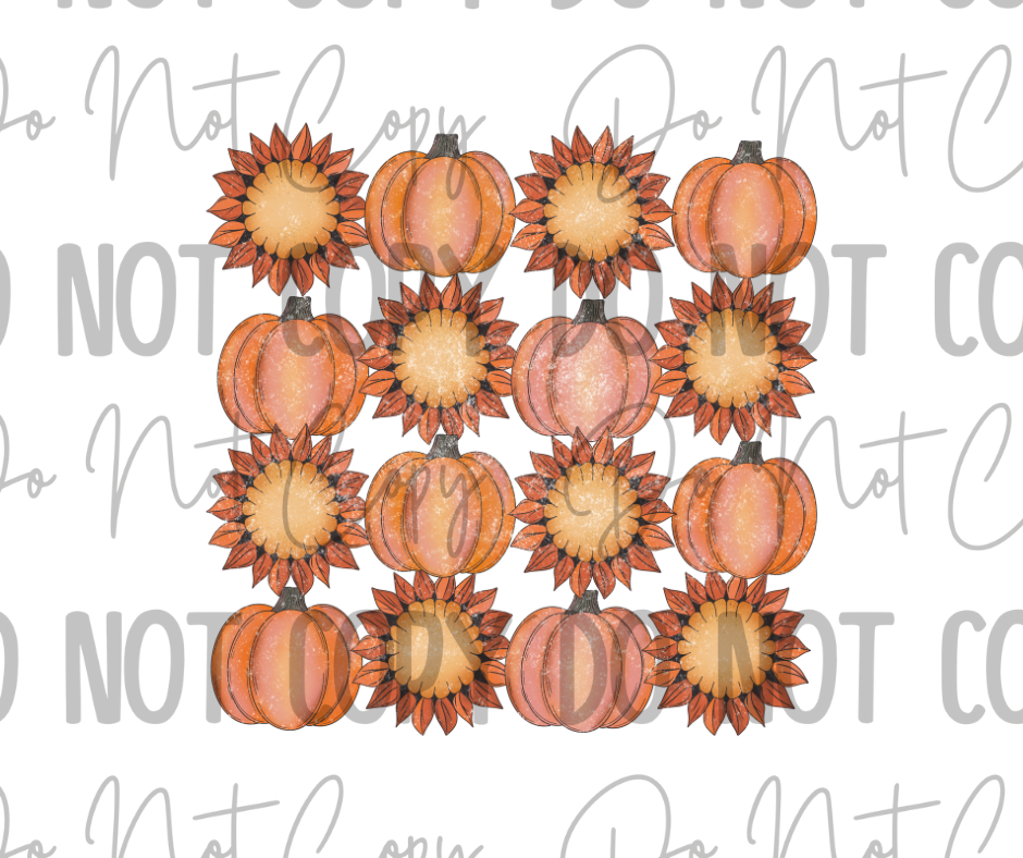 Pumpkins DTF Transfer