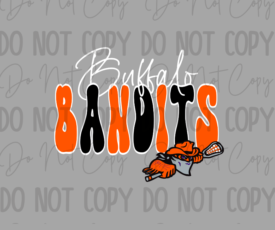 Bandits DTF Transfer