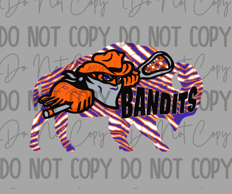 Bandit Land DTF Transfer