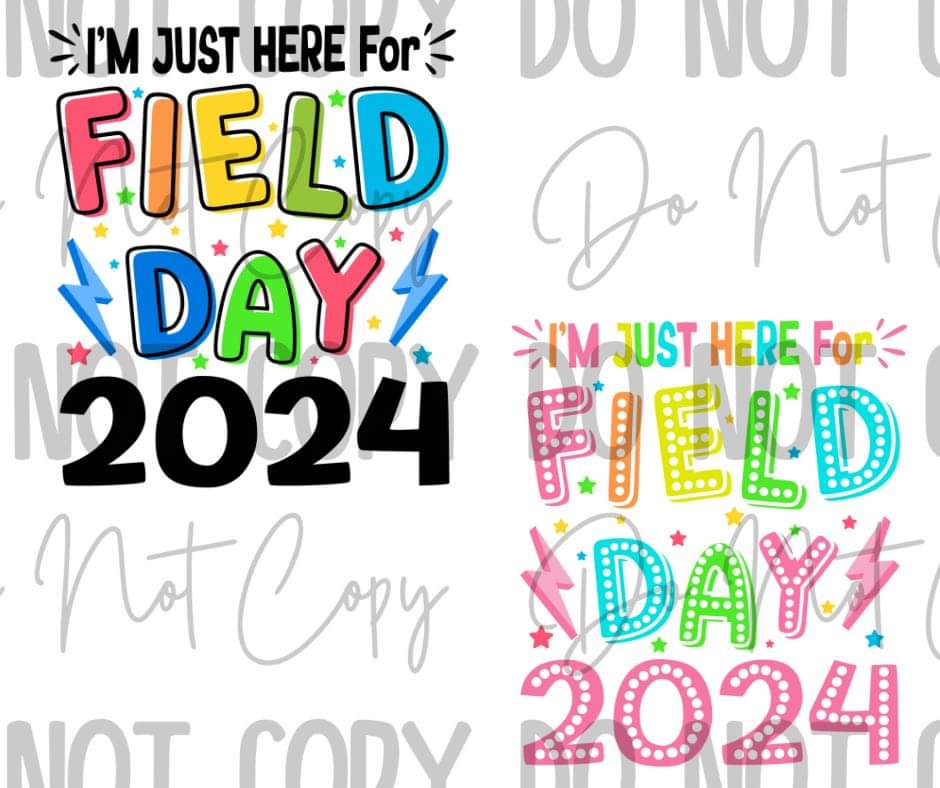 Field Day 2024 DTF Transfer