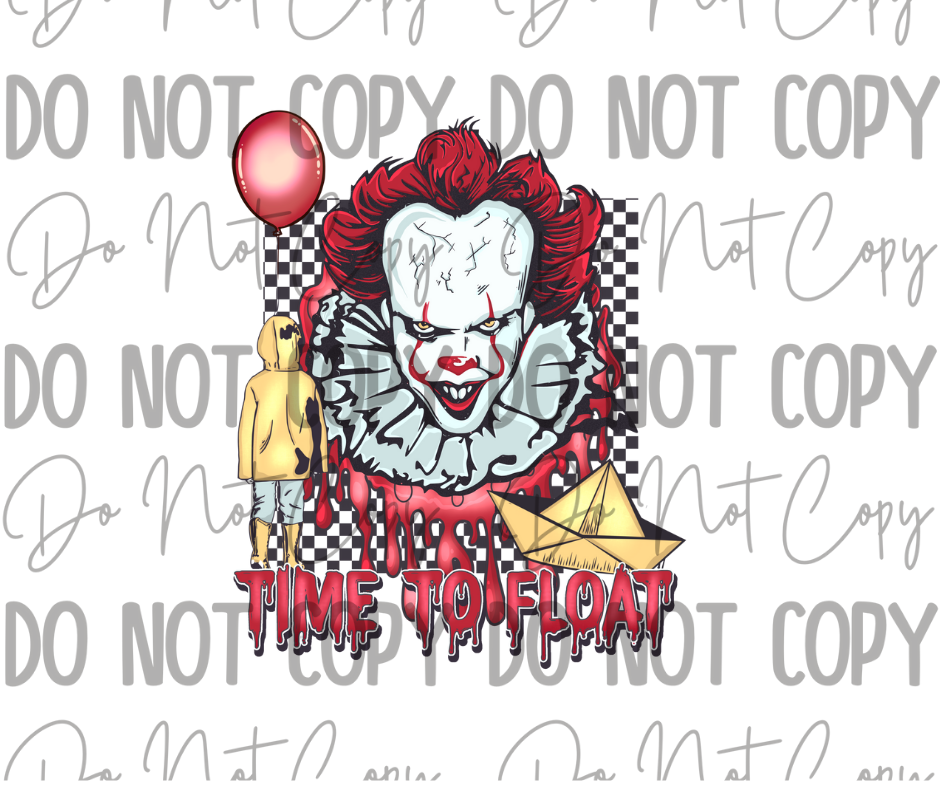 Time To Float DTF Transfer