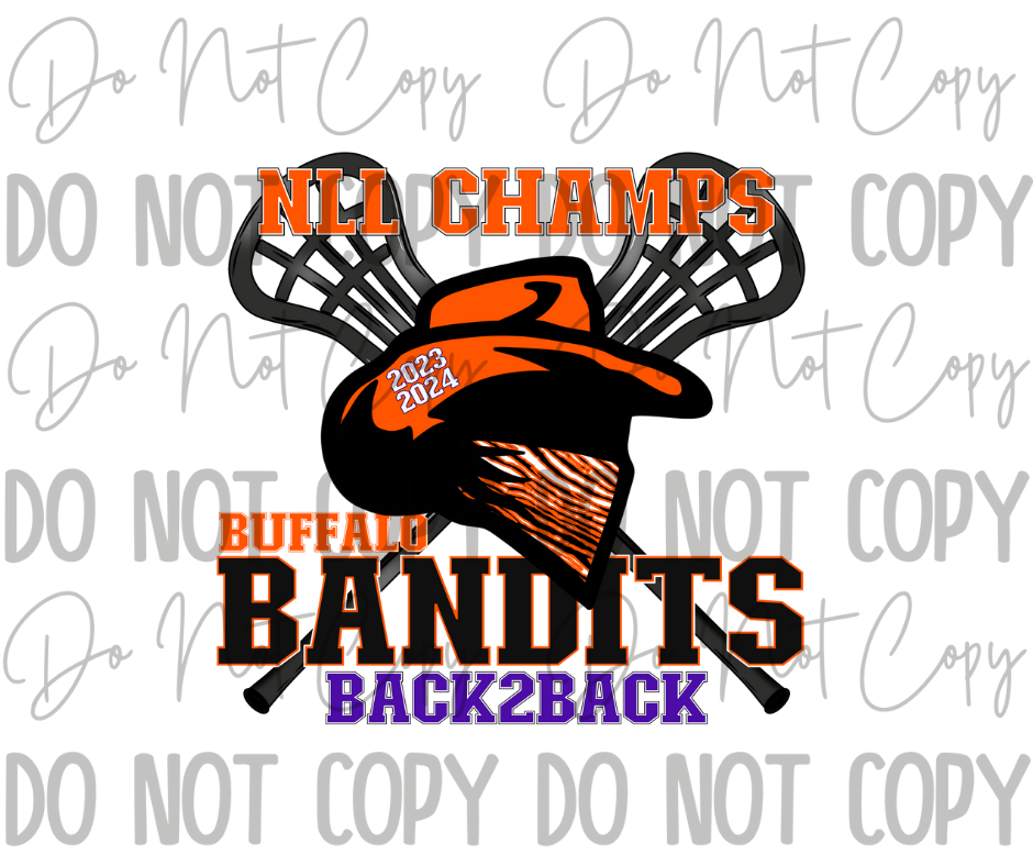 NLL Champs DTF Transfer