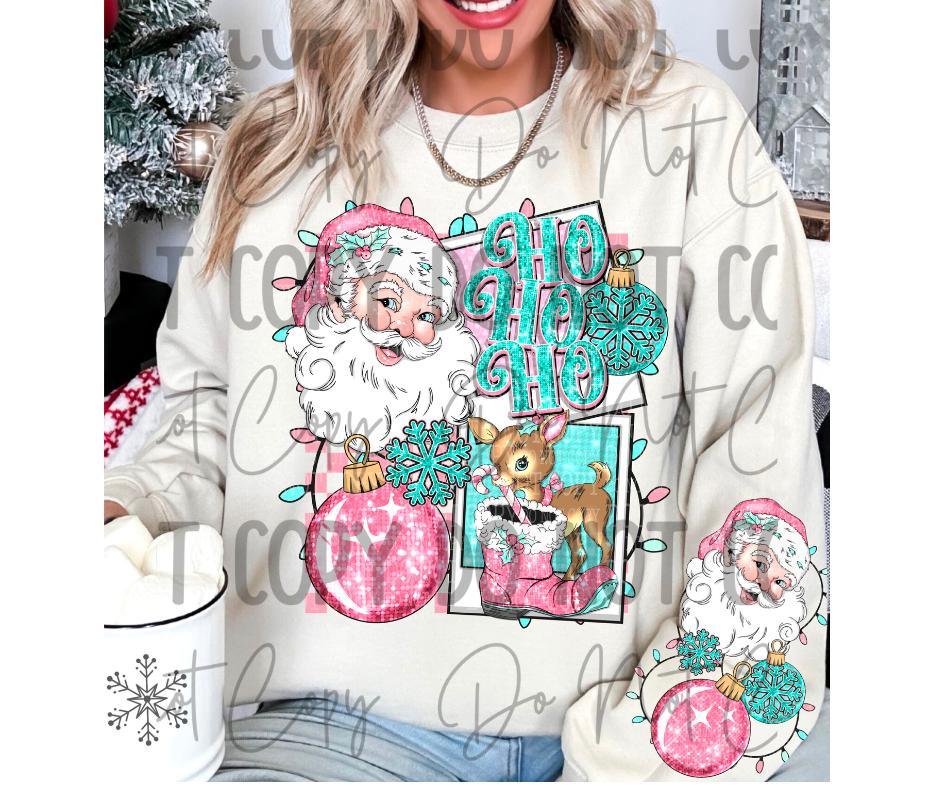 Ho Ho Ho DTF Transfer