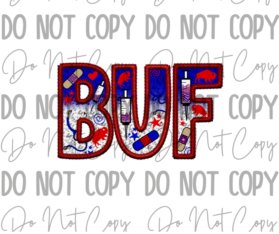 Buf Medical DTF Transfer