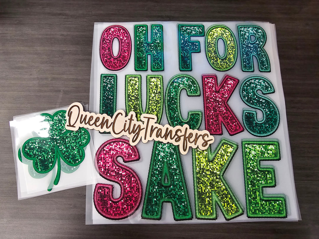 Oh For Lucks Sake DTF Transfer