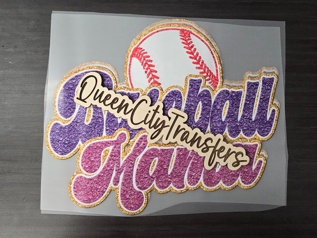 Baseball Mama DTF Transfer