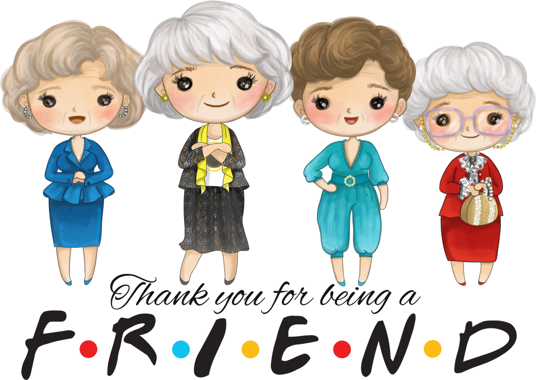 Golden Girls DTF Transfer