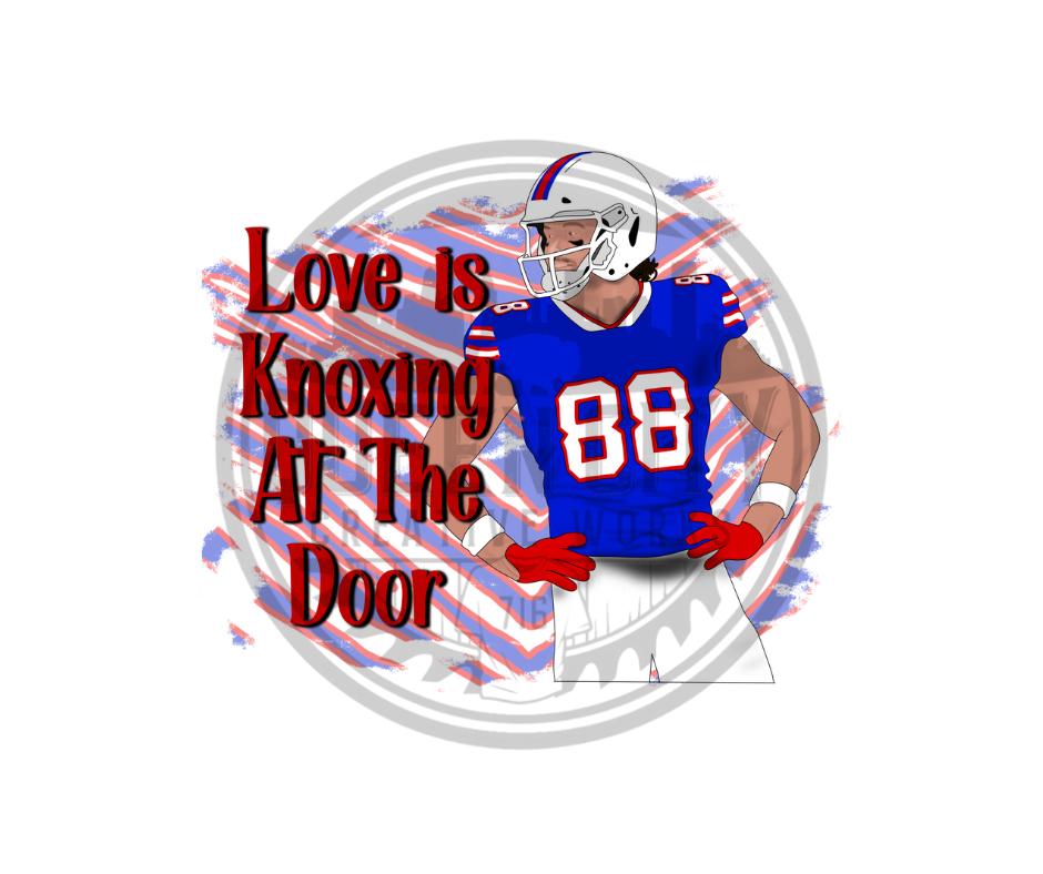 Love Is Knoxing At The Door DTF Transfer