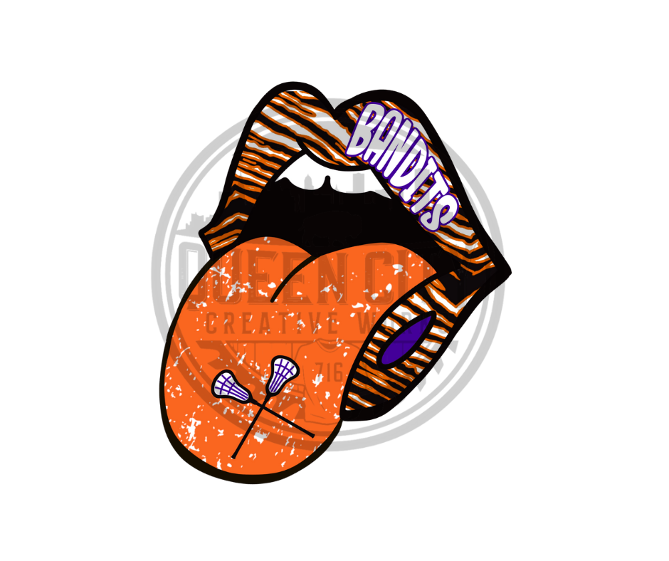 Lacrosse Tongue DTF Transfer