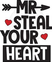 Mr Steal Your Heart DTF Transfer